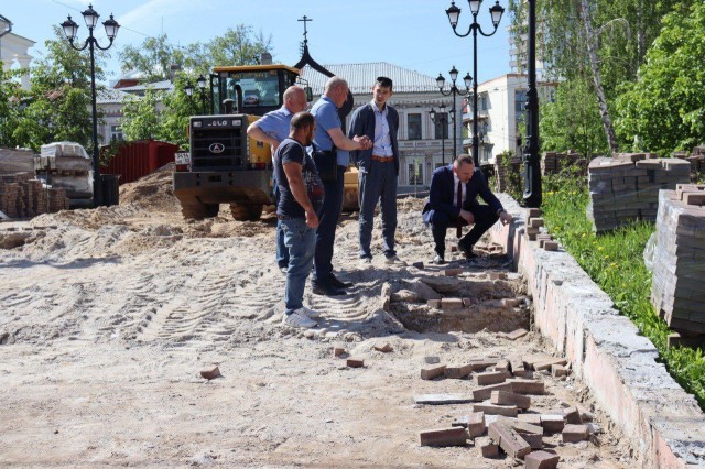 Сквер по ул. Ильинской в Нижнем Новгороде благоустроят по проекту 