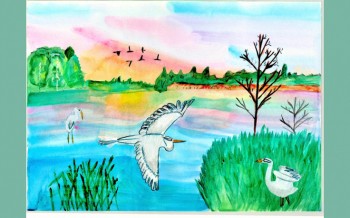 Минэкологии приглашает юных нижегородцев принять участие в открытом областном конкурсе рисунков &quot;Человек и Экология&quot;