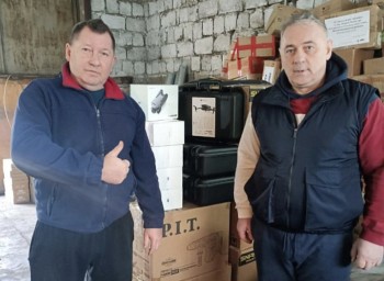 Партию квадрокоптеров доставили кировским мобилизованным