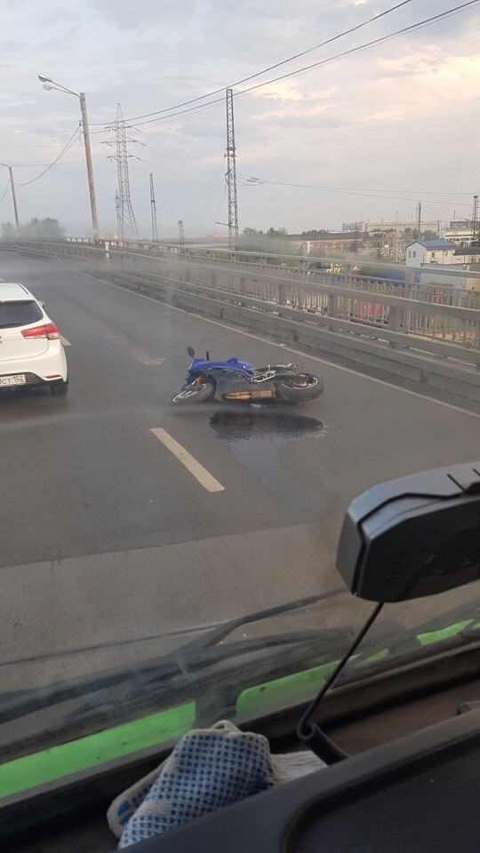 Пассажирка мотоцикла Yamaha погибла в ДТП на Комсомольском шоссе в Нижнем Новгороде (Видео)