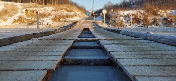 Ледовую переправу через Суру открыли в Пильнинском районе 11 декабря