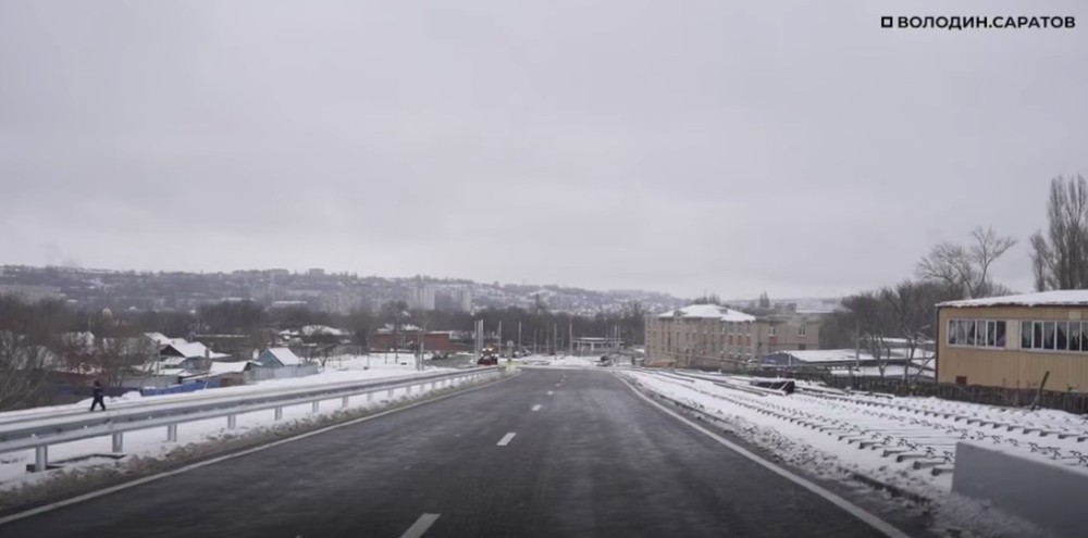 Рабочее движение запустили по путепроводу "Стрелка" в Саратове