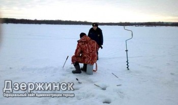 Более 900 человек с начала 2019 года проинструктировано в Дзержинске Нижегородской области касательно правил поведения на льду 
