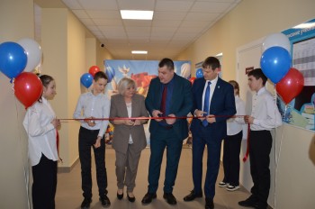 В Дивеевском округе открыли обновлённую Суворовскую школу