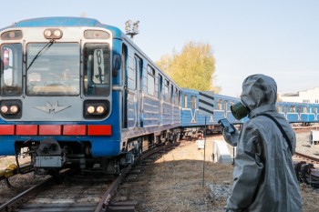 Радиационные учения прошли в электродепо нижегородского метро