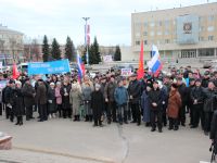 Саровчане высказались в поддержку Крыма