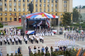 Юнармейские военно-патриотические сборы "Гвардеец" открыли в Пензе Юнармейские военно-патриотические сборы "Гвардеец" открыли в Пензе