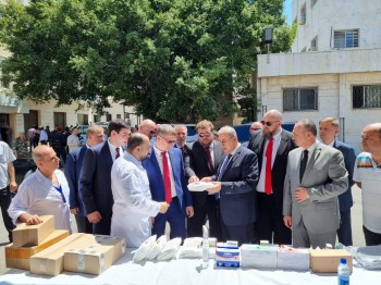 Делегация Нижегородской области передала гуманитарный груз департаменту здравоохранения сирийской провинции Латакия