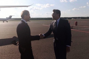 Назначенный вице-премьером РФ Денис Мантуров прибыл в Нижний Новгород