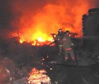 В Н.Новгороде при пожаре погибли три человека, из них, предположительно, два ребенка