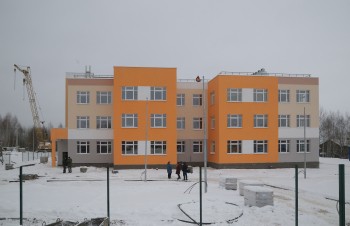 Строительство детского сада на улице Верховой в Нижнем Новгороде завершат до конца года