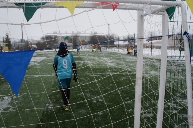 Футбольное поле с искусственным покрытием открыли в поселке Дубрава Дальнеконстантиновского района