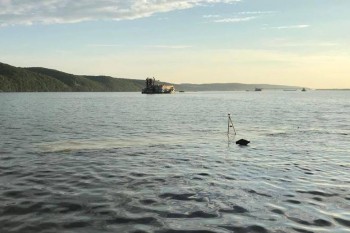 Прогулочный теплоход затонул на Волге в Татарстане