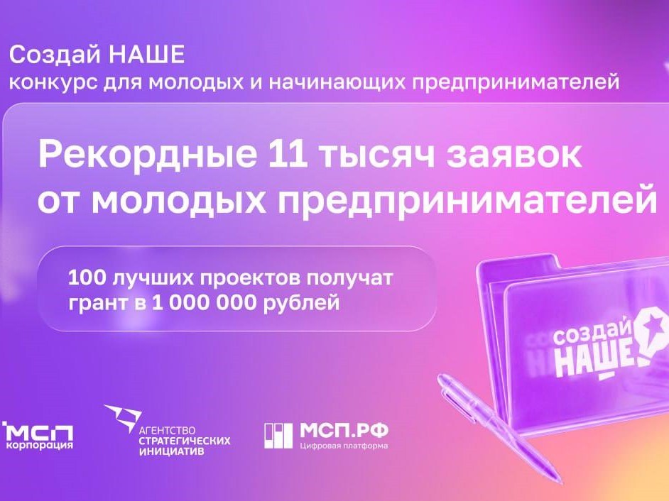 Около 360 заявок подали нижегородцы на конкурс «Создай НАШЕ»