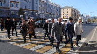 Чебоксарские дорожники сдали ул.Композиторов Воробьевых &quot;под ключ&quot;