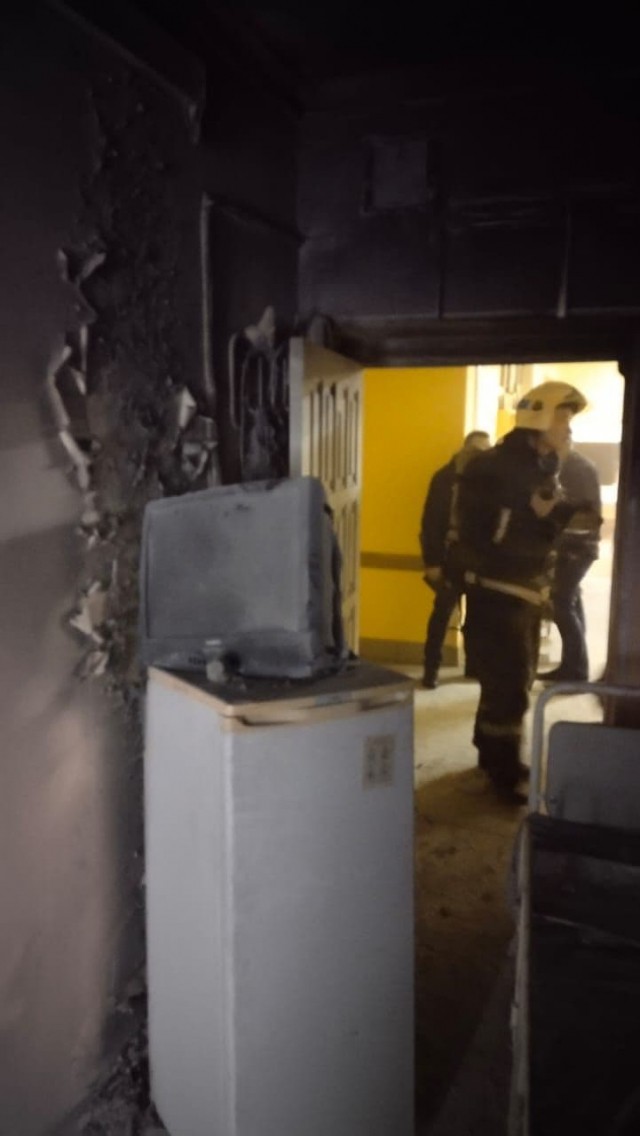 Короткое замыкание телевизора привело к пожару в Семёновской ЦРБ