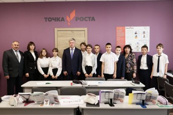 Четырнадцать “Точек роста” создали в сельских школах Ульяновской области