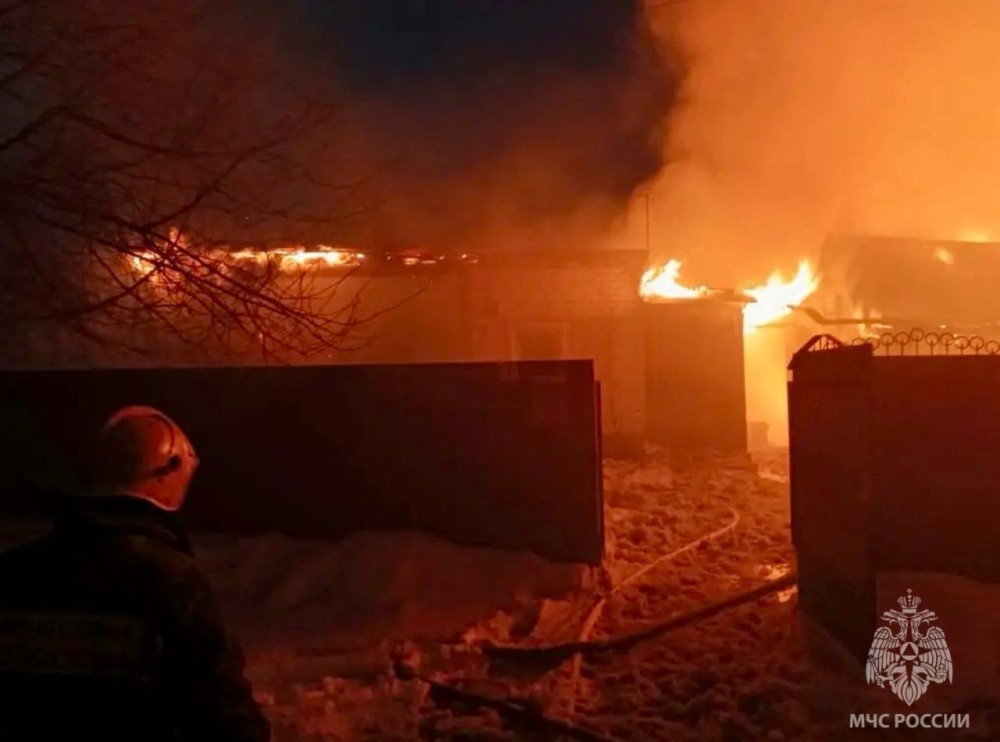 Мать и двое детей погибли на пожаре в Мордовии