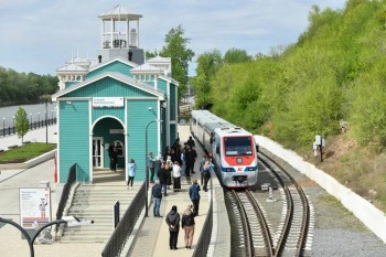 72-й сезон работы детской железной дороги открылся в Оренбурге