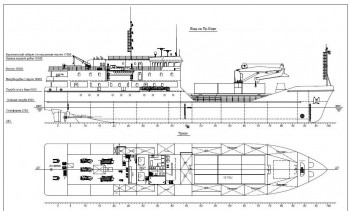 &quot;Окская судоверфь&quot; в Навашине Нижегородской области построит 75-метровое судно с сауной: на нем будут плавать к Командорским островам