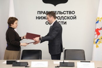 Правительство Нижегородской области и Народный фронт подписали соглашение о сотрудничестве в медико-социальной сфере