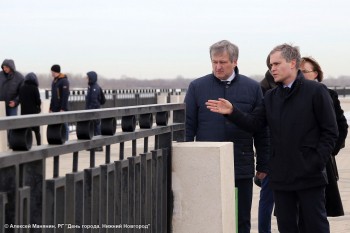 Владимир Панов потребовал ликвидировать большой земляной провал на Нижневолжской набережной в Нижнем Новгороде