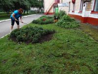 Детсад №65 города Чебоксары участвует в городском смотре-конкурсе на лучшее озеленение в номинации &quot;Оформление цветников и уголков отдыха&quot;
	

