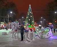 Администрация Н.Новгорода подготовила 25 праздничных площадок для встречи Нового года