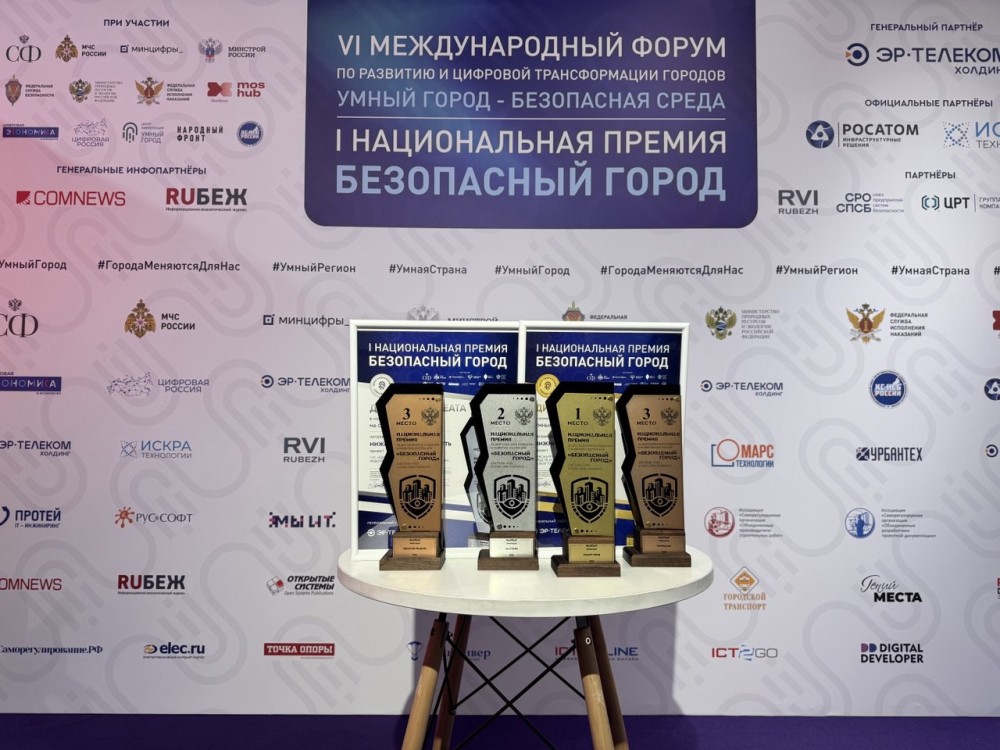 Четыре нижегородских проекта получили награды премии «Безопасный город»