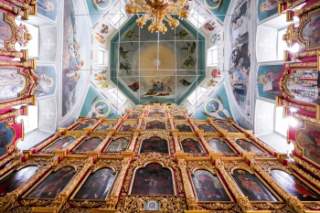 Иконостас XVIII века отреставрировали в Вознесенской церкви в селе Степаново Арзамасского района