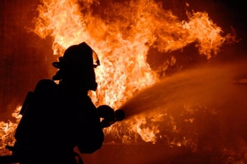 Крупный пожар на Бору Нижегородской области 25 октября унёс жизни двух человек