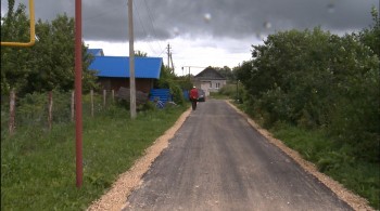 Дорогу к дому ветерана в Арзамасском районе отремонтировали в рамках программы поддержки местных инициатив