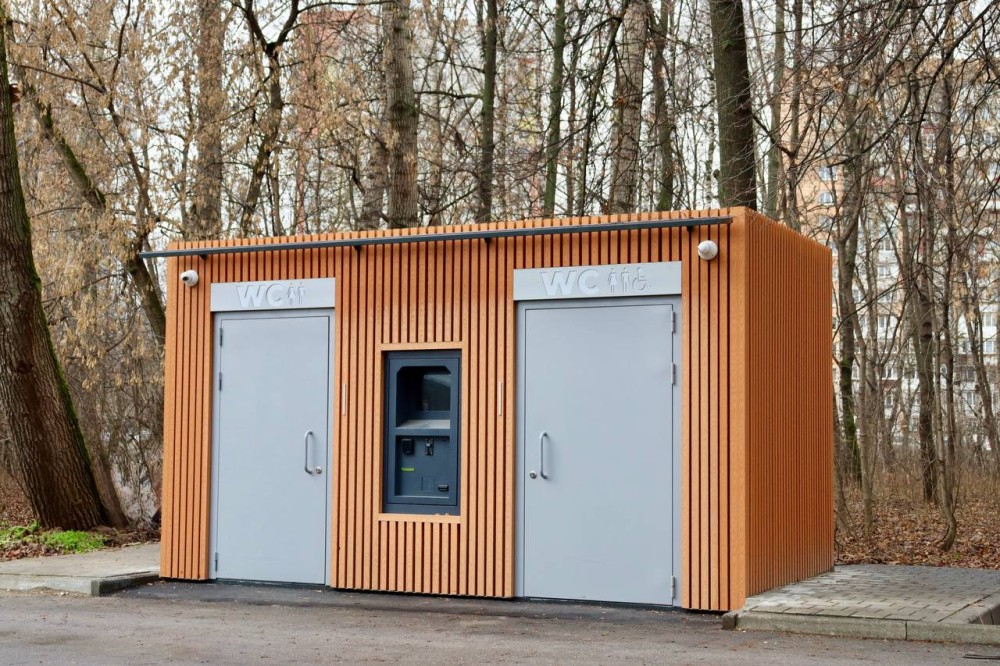 Новые туалеты установлены в двух районах Нижнего Новгорода