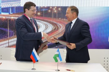 Глеб Никитин и Нормат Турсунов подписали меморандум о намерениях сотрудничества Нижегородской и Навоийской областей