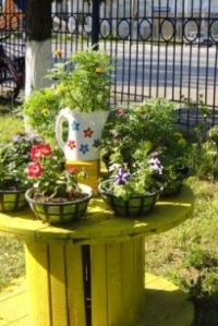 В Чебоксарах ежедневно ведется работа по озеленению территории