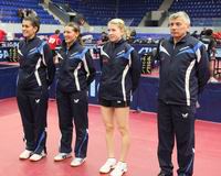 Российская женская сборная выиграла чемпионат Международного спортивного союза железнодорожников по настольному теннису