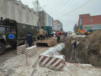 Жителям Соликамска раздают обогреватели из-за прорыва теплотрассы