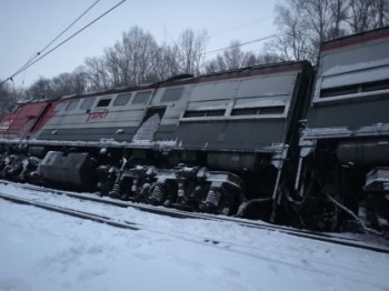 Задержки пригородных поездов в Кировской области произошли из-за схода с рельсов грузового состава