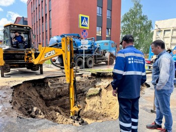 Ремонт аварийного участка на Ковалихинской в Нижнем Новгороде завершат 21 мая
