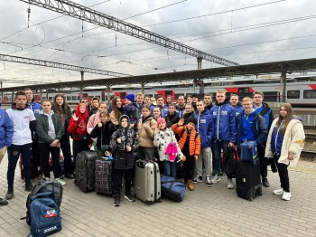 Юные самбисты из Шахтёрска приехали в Нижегородскую область для возобновления спортивных тренировок