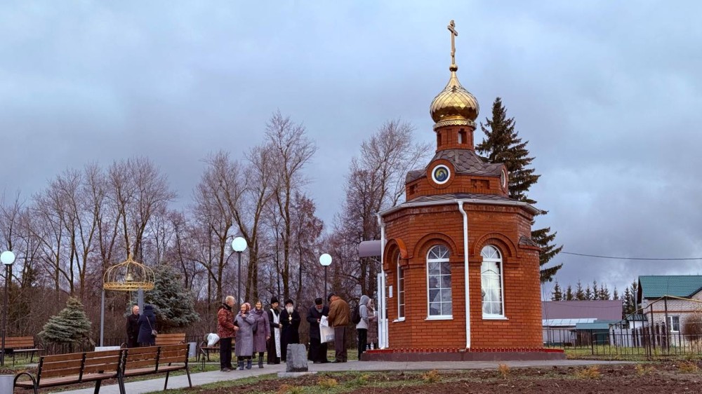 Часовню в память о погибших детях и педагогах освятили в чувашском Эльбарусово