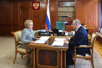 Пензенский губернатор обсудил с Валентиной Матвиенко вопросы развития региона Пензенский губернатор обсудил с Валентиной Матвиенко вопросы развития региона