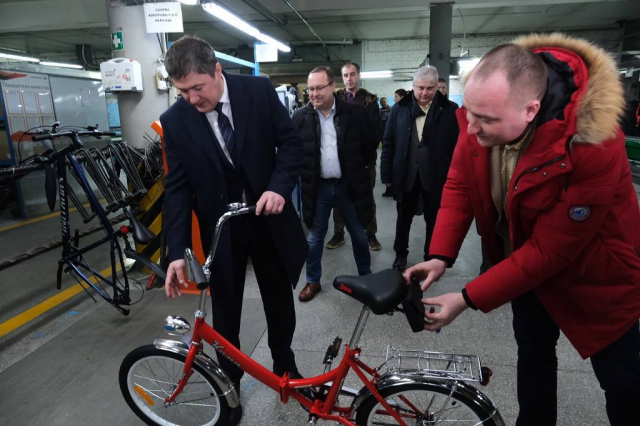 Серийное производство велосипедов "Кама" возродили к 300-летию Перми