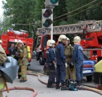 В Арзамасском районе 24-летний пожарный получил тяжелую травму при тушении пожара 