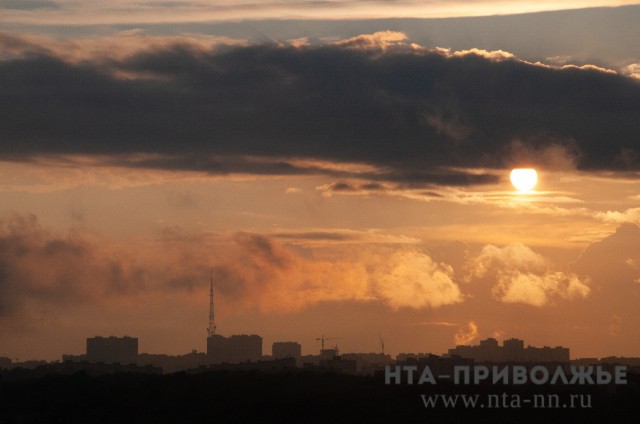 Смог окутал Нижний Новгород из-за пожаров в Воротынском и Борском районах