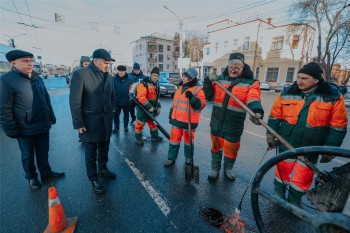 Объёмы ямочного ремонта в Чебоксарах увеличат до 150 кв.м в день