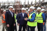 Работы по возведению последнего пятого уровня арены начаты на стадионе "Нижний Новгород"