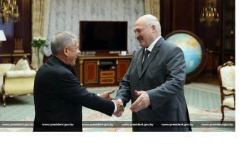 Рустам Минниханов встретился с президентом Беларуси Александром Лукашенко