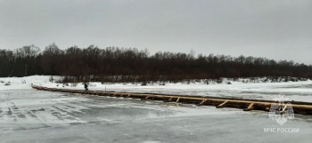 Переправу между Нижегородской областью и Чувашией перекроют из-за оттепели