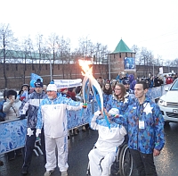 Около 7 тыс. нижегородцев приняли участие во встрече Паралимпийского огня